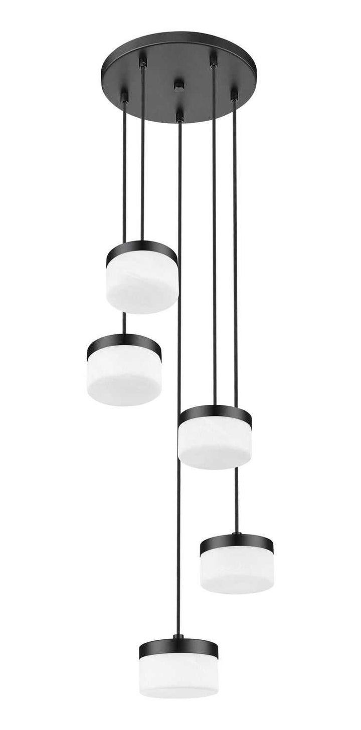 Renaud LED Chandelier in Matte Black Z-Lite Canada