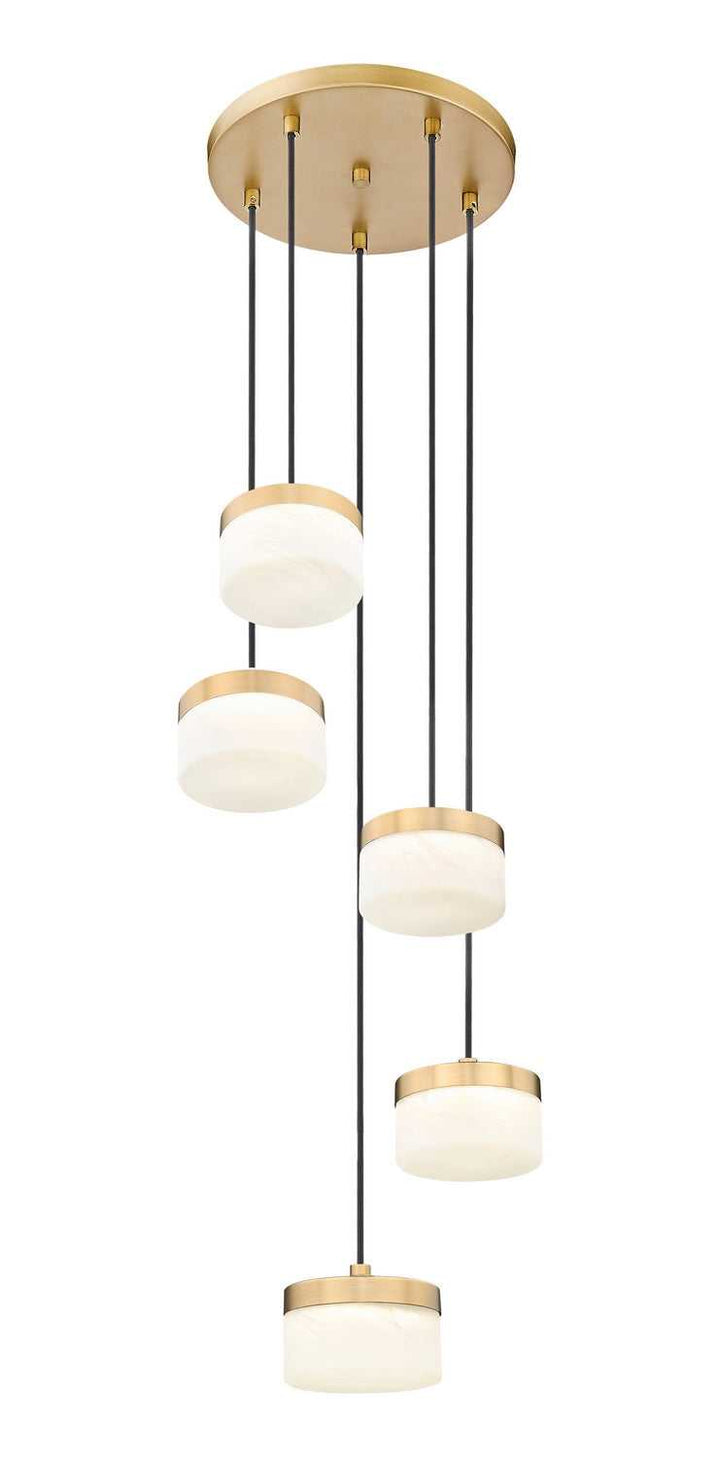 Renaud LED Chandelier in Modern Gold Z-Lite Canada