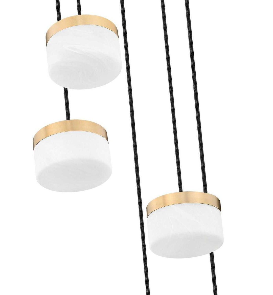 Renaud LED Chandelier in Modern Gold Z-Lite Canada