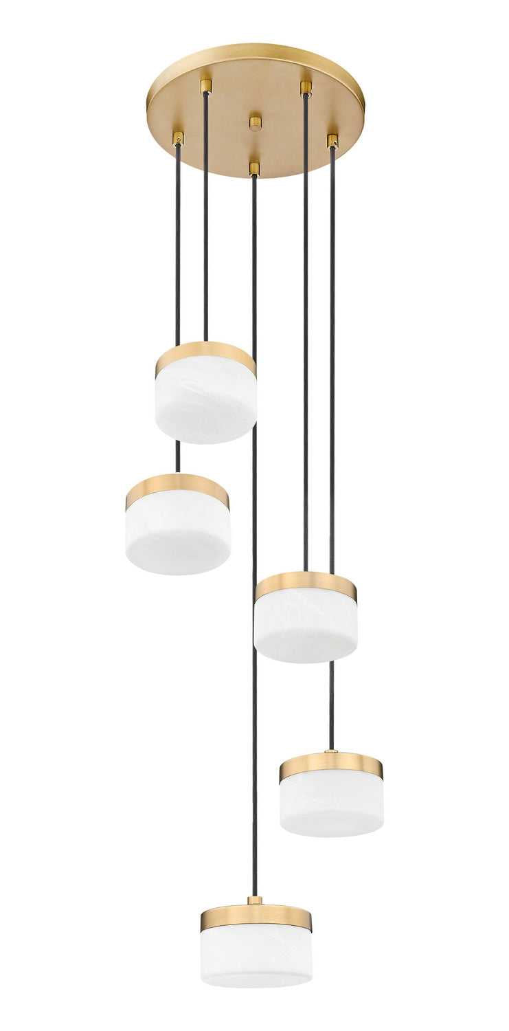 Renaud LED Chandelier in Modern Gold Z-Lite Canada