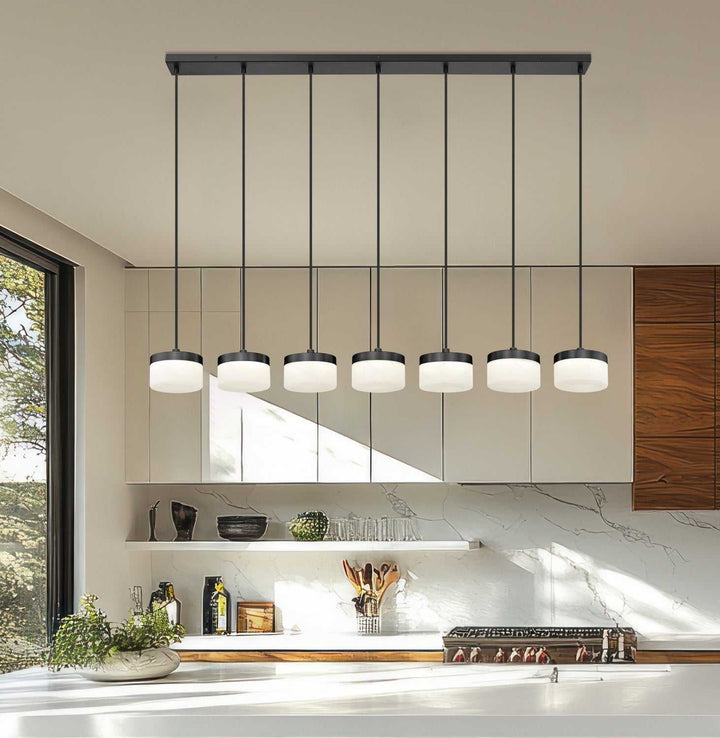 Renaud LED Linear Chandelier in Matte Black Z-Lite Canada