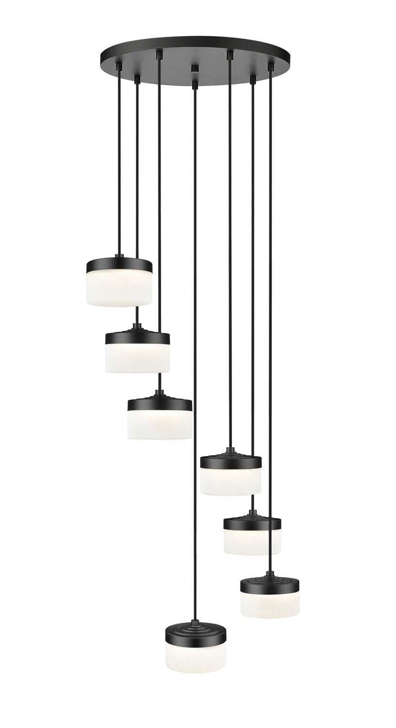 Renaud LED Chandelier in Matte Black Z-Lite Canada
