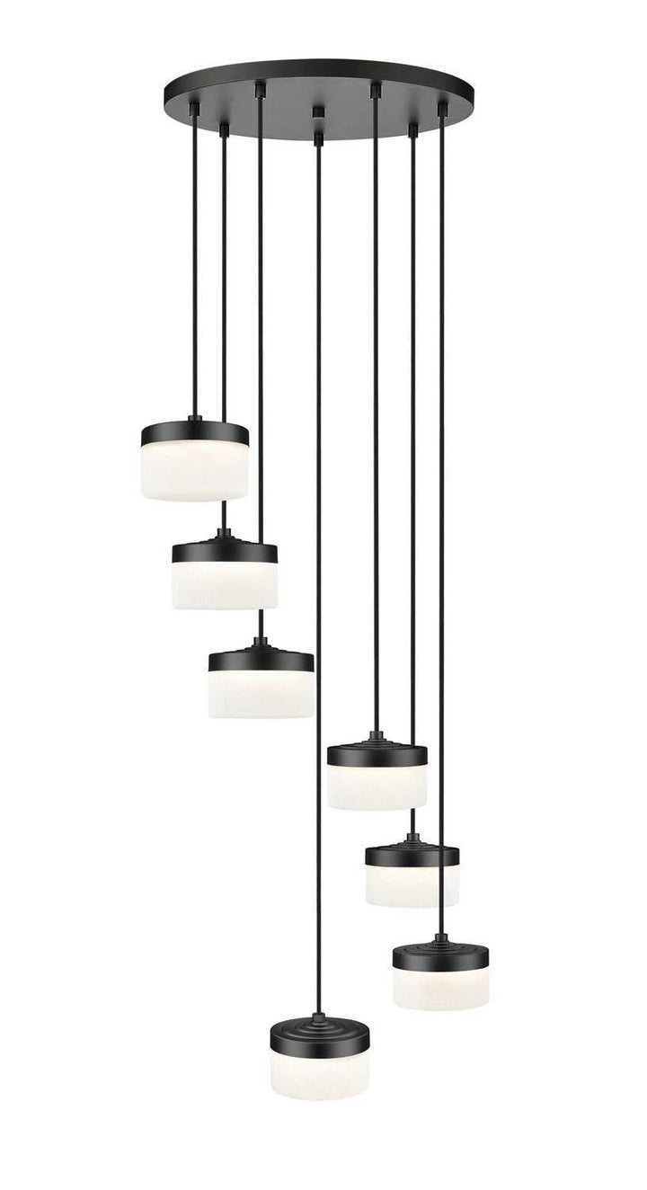 Renaud LED Chandelier in Matte Black Z-Lite Canada