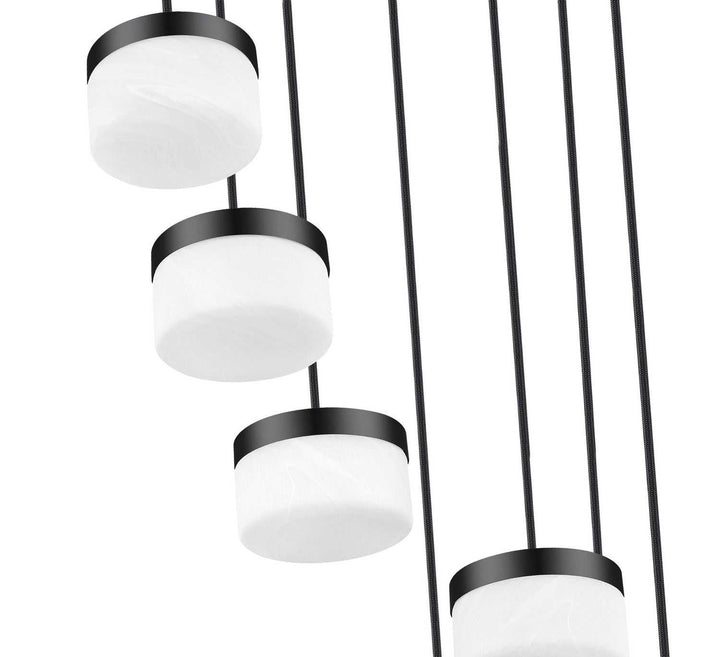Renaud LED Chandelier in Matte Black Z-Lite Canada