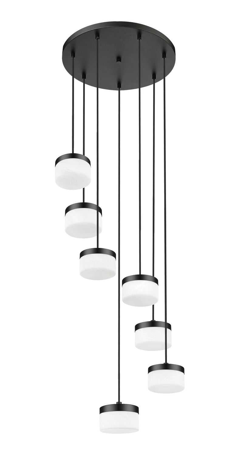 Renaud LED Chandelier in Matte Black Z-Lite Canada