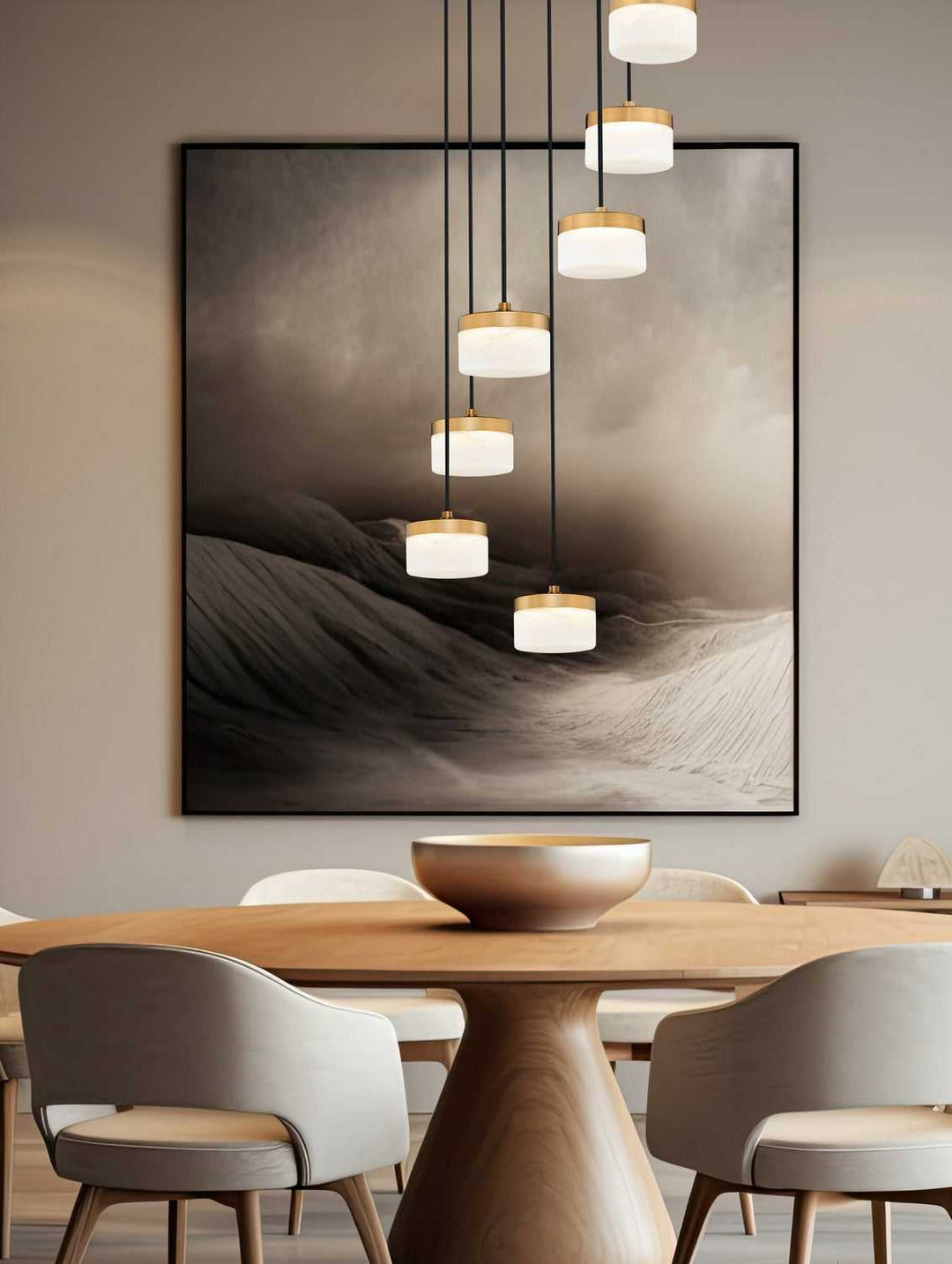 Renaud LED Chandelier in Modern Gold Z-Lite Canada