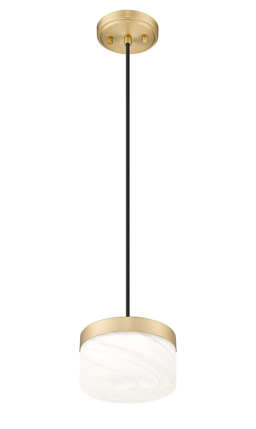 Renaud LED Pendant in Modern Gold Z-Lite Canada