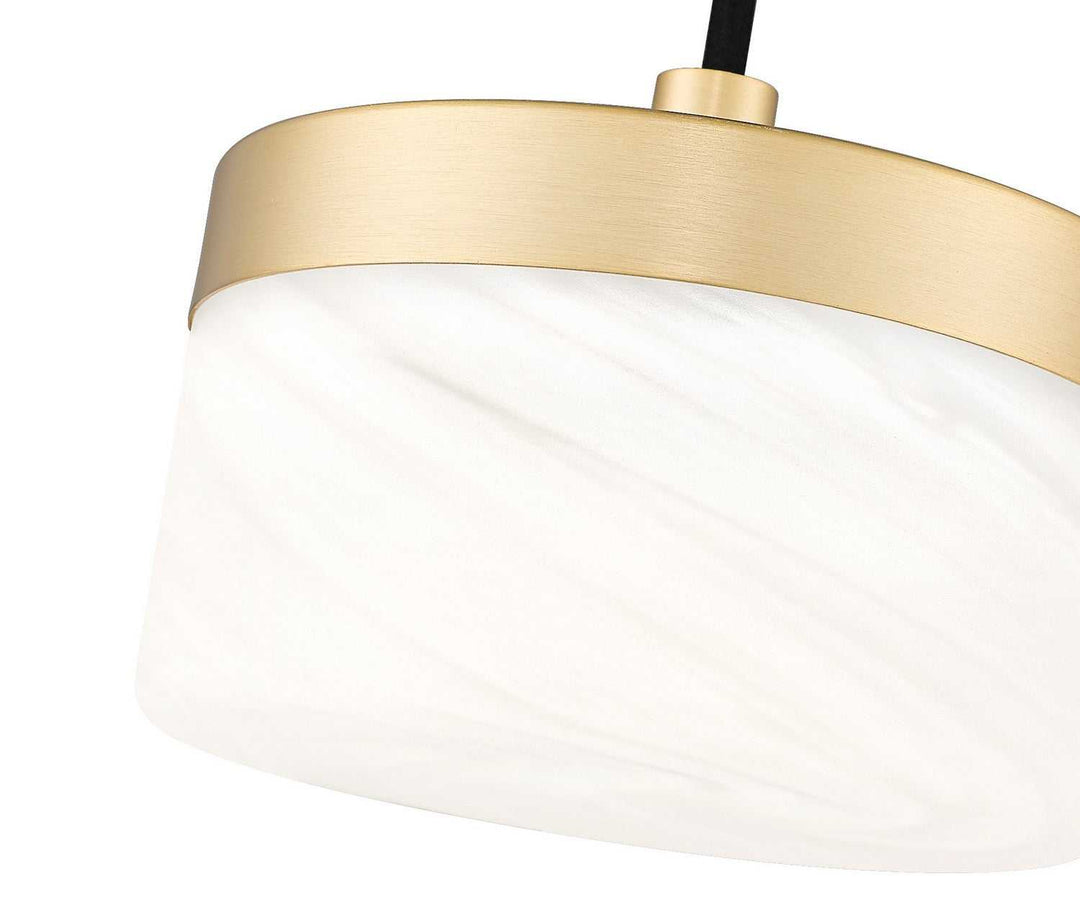 Renaud LED Pendant in Modern Gold Z-Lite Canada