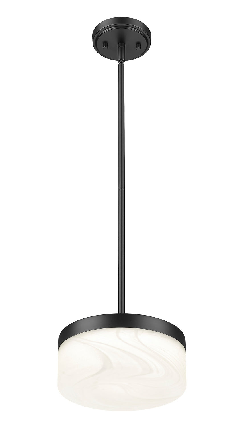 Renaud LED Pendant in Matte Black Z-Lite Canada