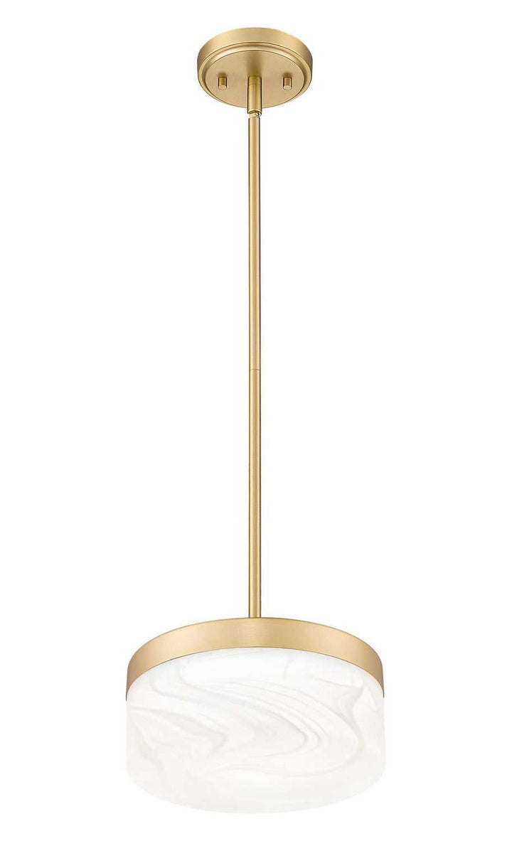 Renaud LED Pendant in Modern Gold Z-Lite Canada