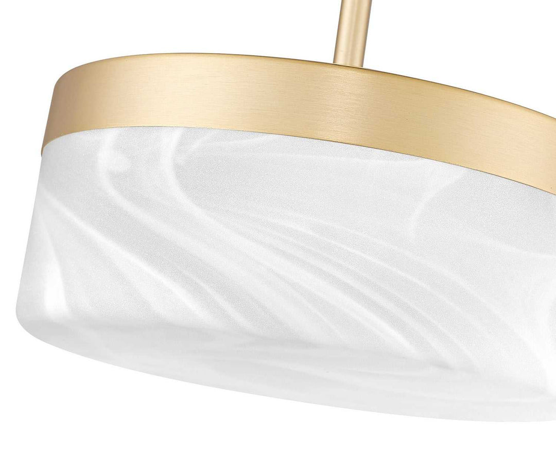 Renaud LED Pendant in Modern Gold Z-Lite Canada