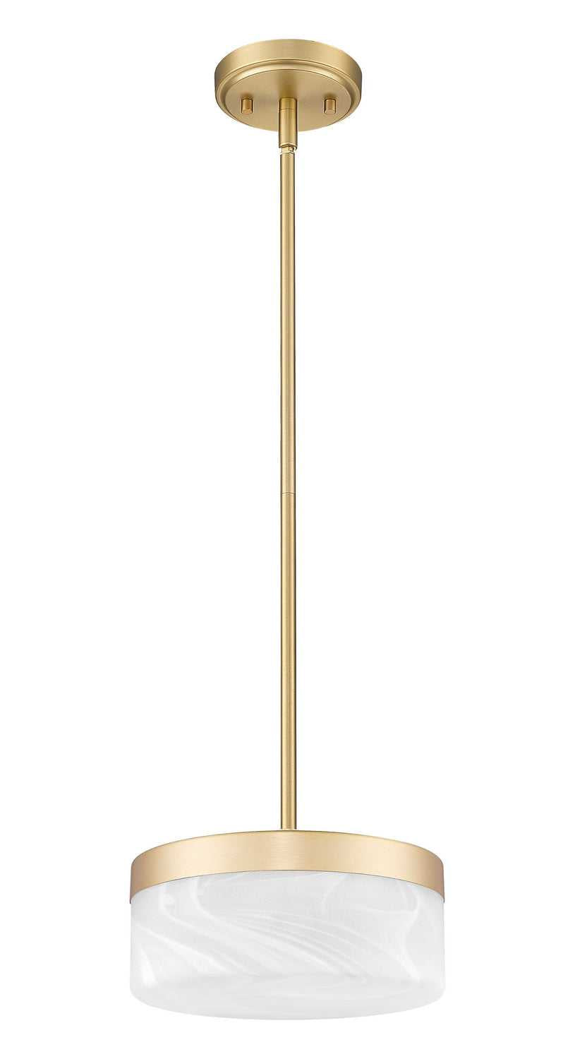 Renaud LED Pendant in Modern Gold Z-Lite Canada