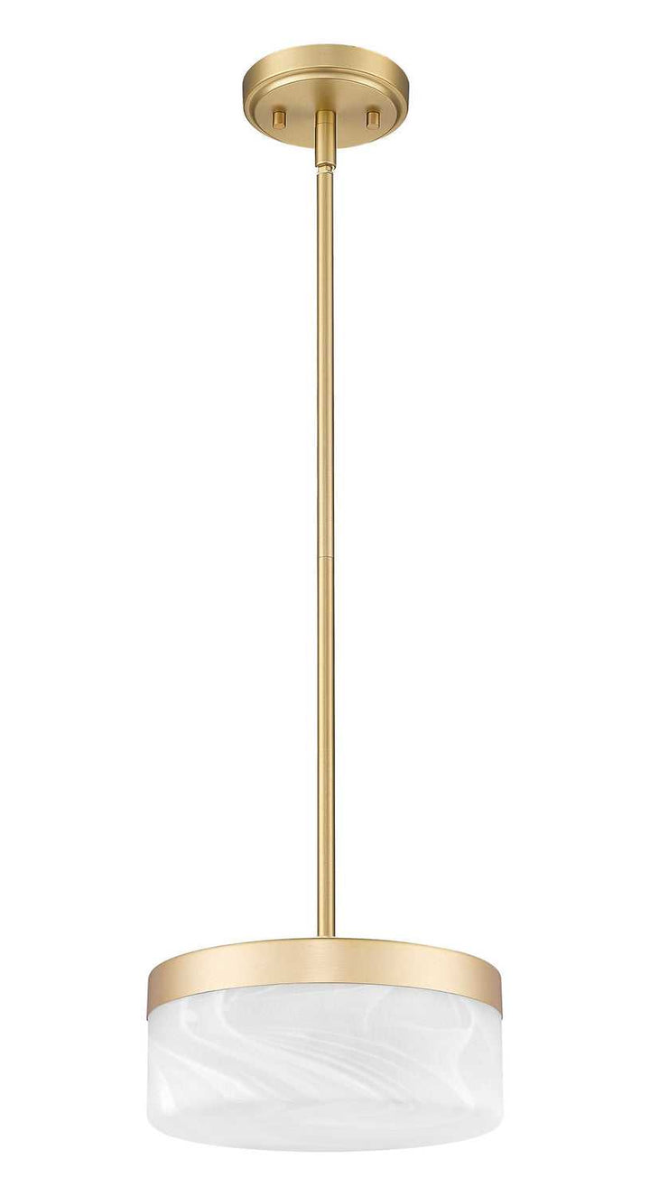 Renaud LED Pendant in Modern Gold Z-Lite Canada