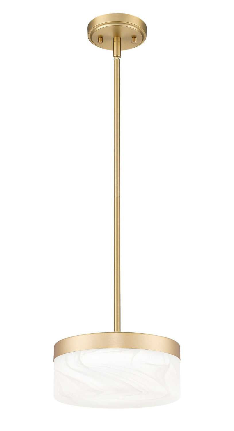 Renaud LED Pendant in Modern Gold Z-Lite Canada