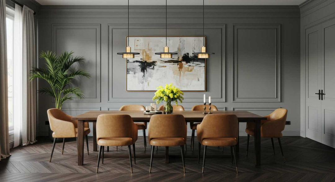 Ludo LED Linear Chandelier in Matte Black + Modern Gold Z-Lite Canada