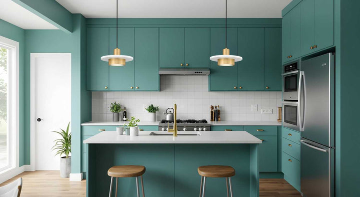 Ludo LED Pendant in Matte White + Modern Gold Z-Lite Canada