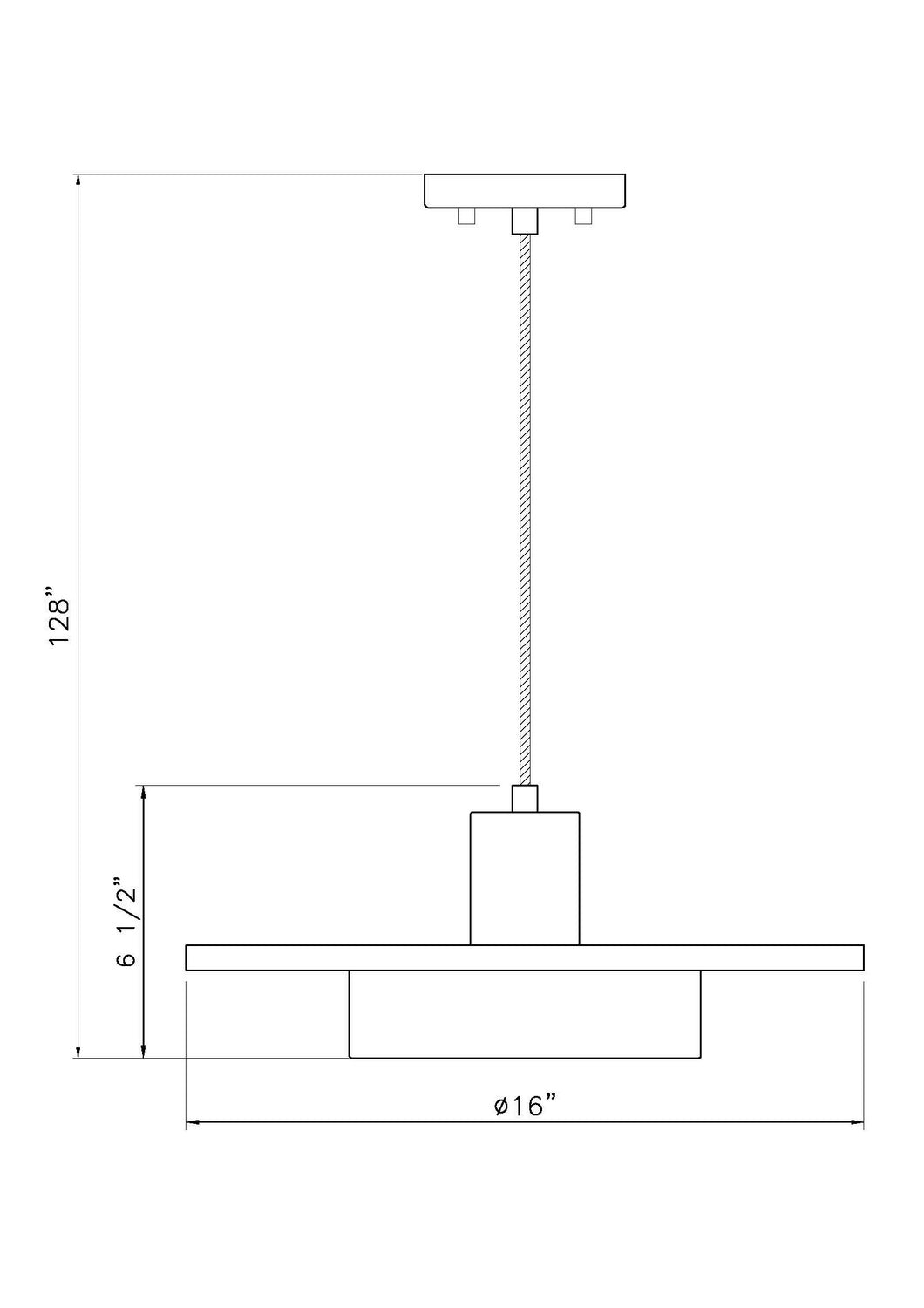 Ludo LED Pendant in Matte White + Modern Gold Z-Lite Canada