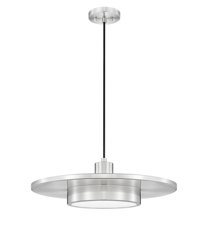 Ludo LED Pendant in Brushed Nickel Z-Lite Canada