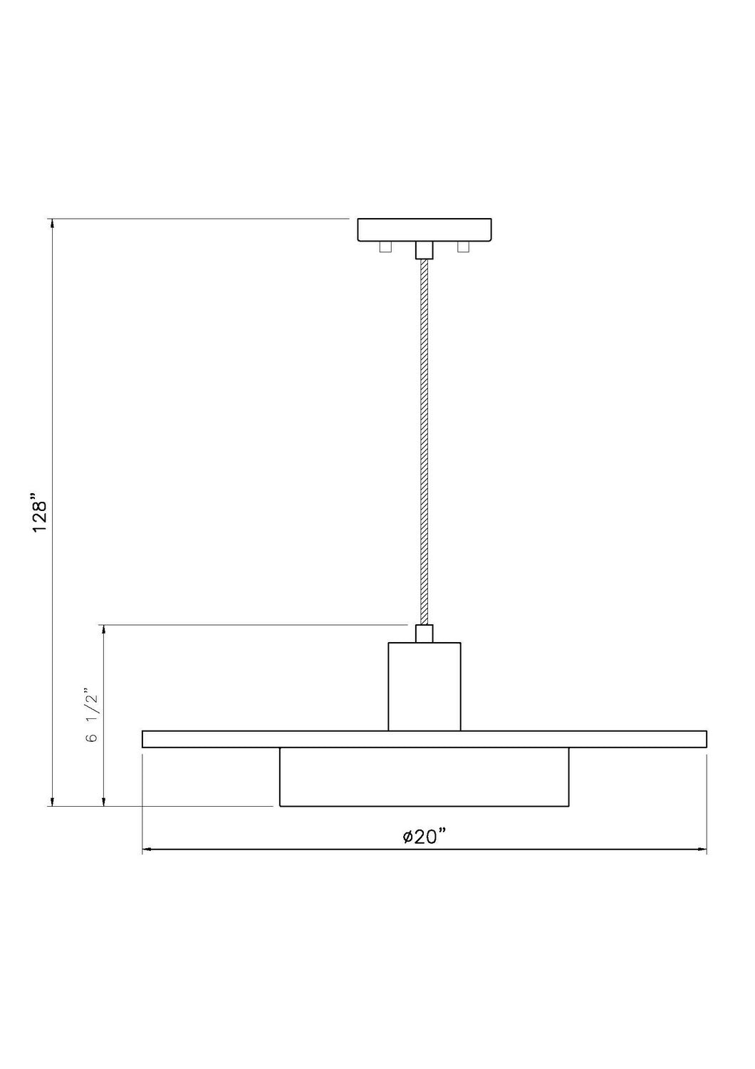 Ludo LED Pendant in Brushed Nickel Z-Lite Canada