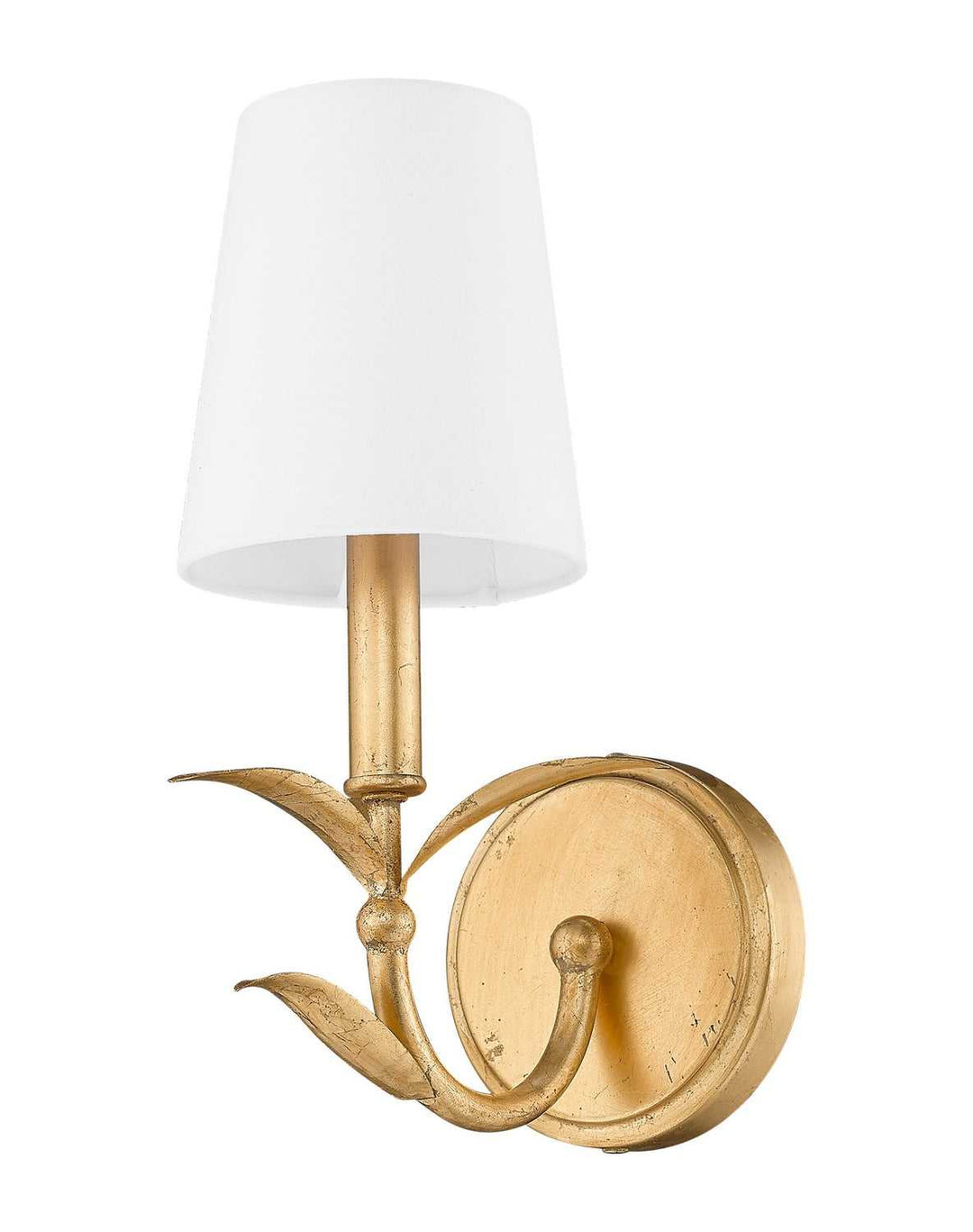 Aslin One Light Wall Sconce in Gold Leaf Z-Lite Canada