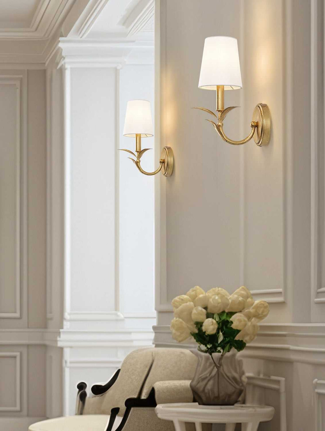 Aslin One Light Wall Sconce in Gold Leaf Z-Lite Canada