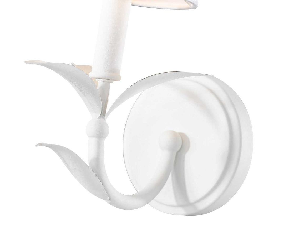 Aslin One Light Wall Sconce in Textured White Z-Lite Canada