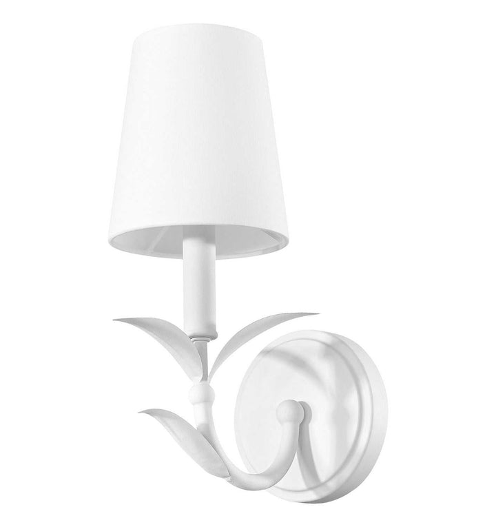 Aslin One Light Wall Sconce in Textured White Z-Lite Canada