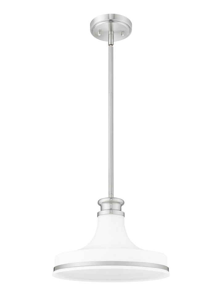 Reznor One Light Pendant in Brushed Nickel Z-Lite Canada