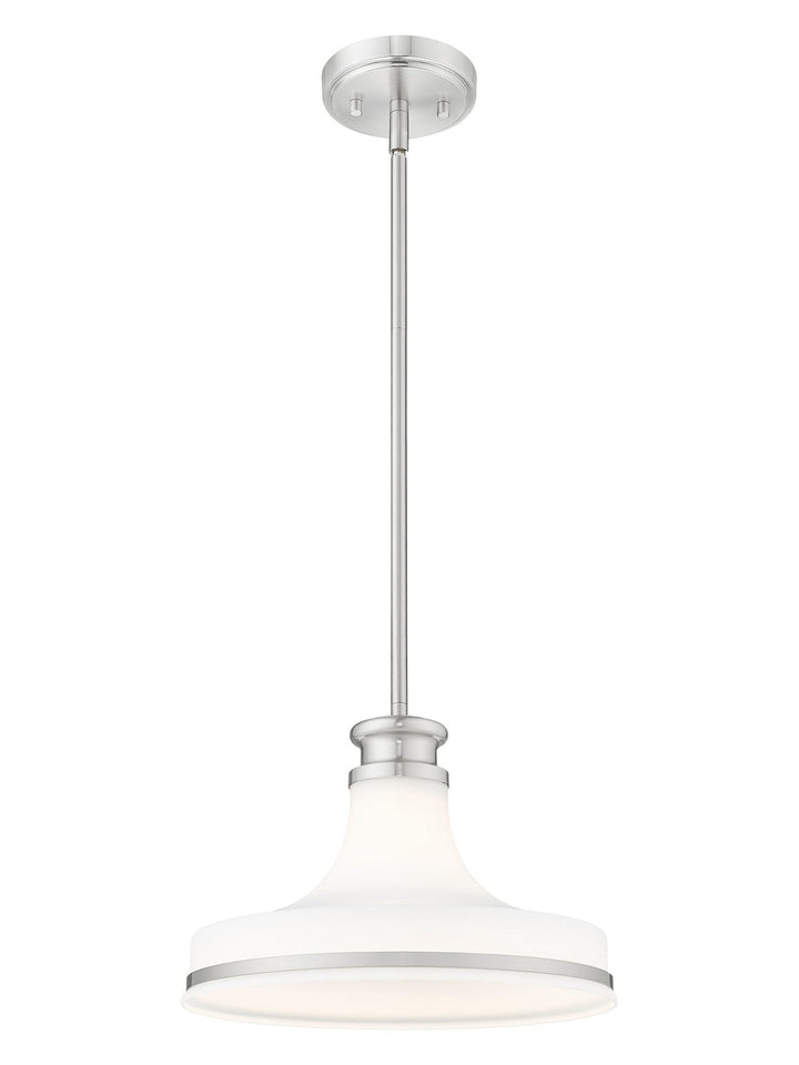 Reznor One Light Pendant in Brushed Nickel Z-Lite Canada