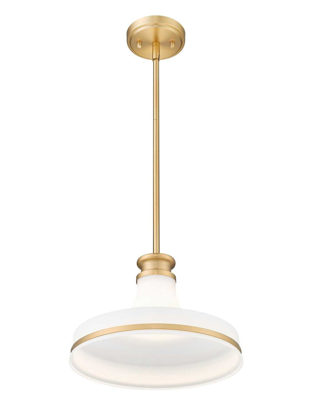 Reznor One Light Pendant in Modern Gold Z-Lite Canada
