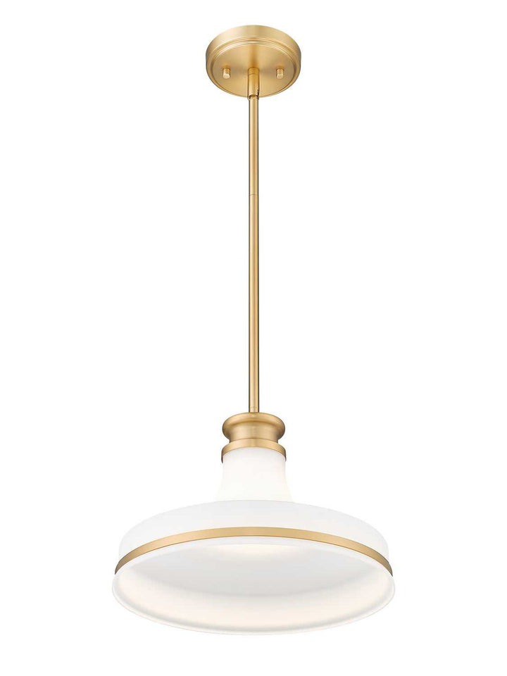 Reznor One Light Pendant in Modern Gold Z-Lite Canada