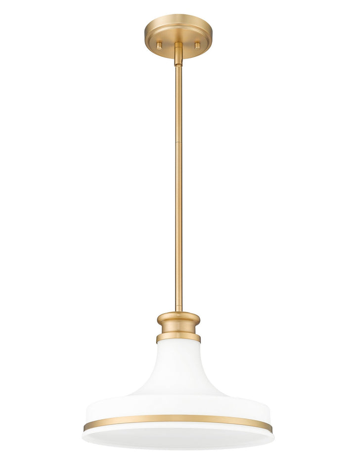 Reznor One Light Pendant in Modern Gold Z-Lite Canada