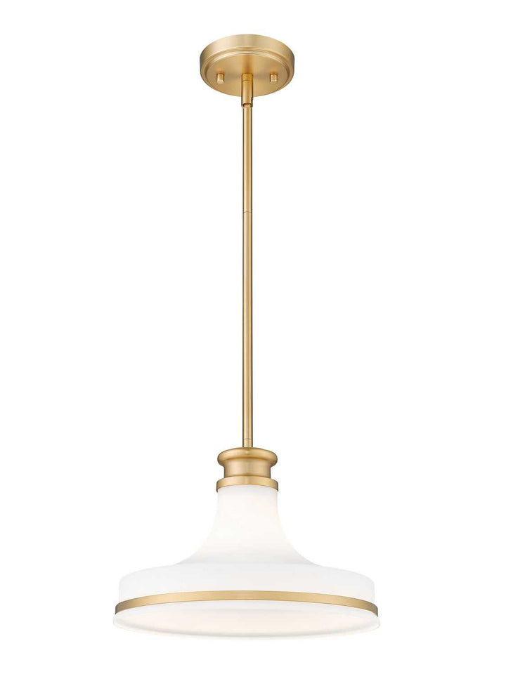 Reznor One Light Pendant in Modern Gold Z-Lite Canada