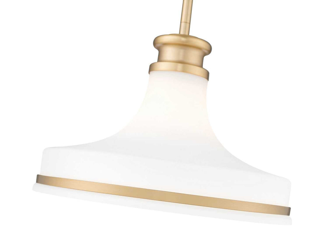 Reznor One Light Pendant in Modern Gold Z-Lite Canada