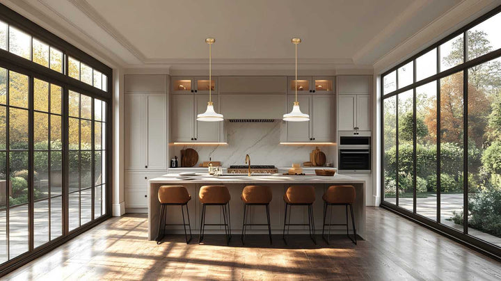 Reznor One Light Pendant in Modern Gold Z-Lite Canada