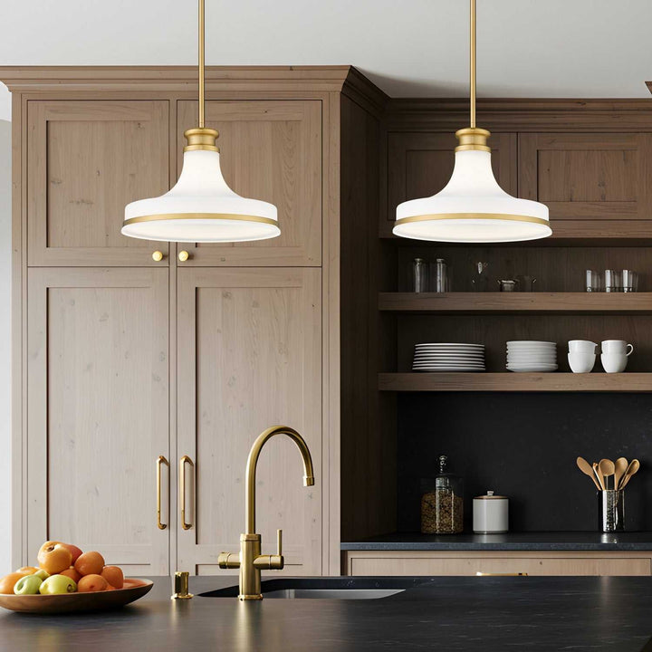 Reznor One Light Pendant in Modern Gold Z-Lite Canada