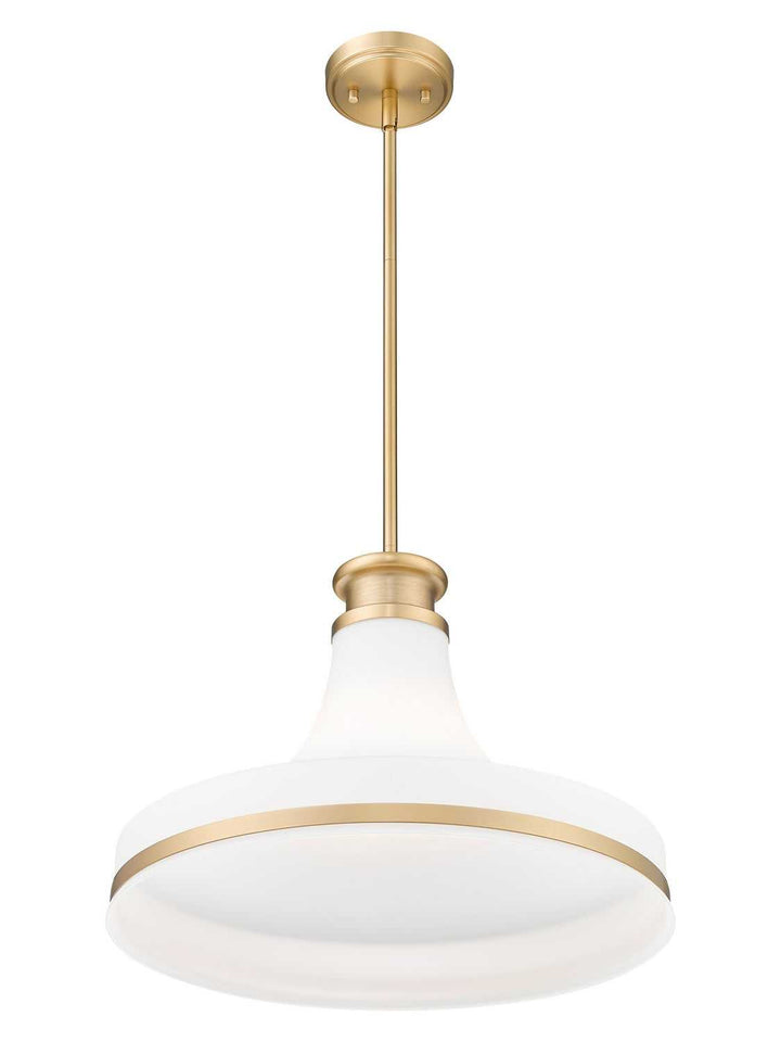 Reznor One Light Pendant in Modern Gold Z-Lite Canada