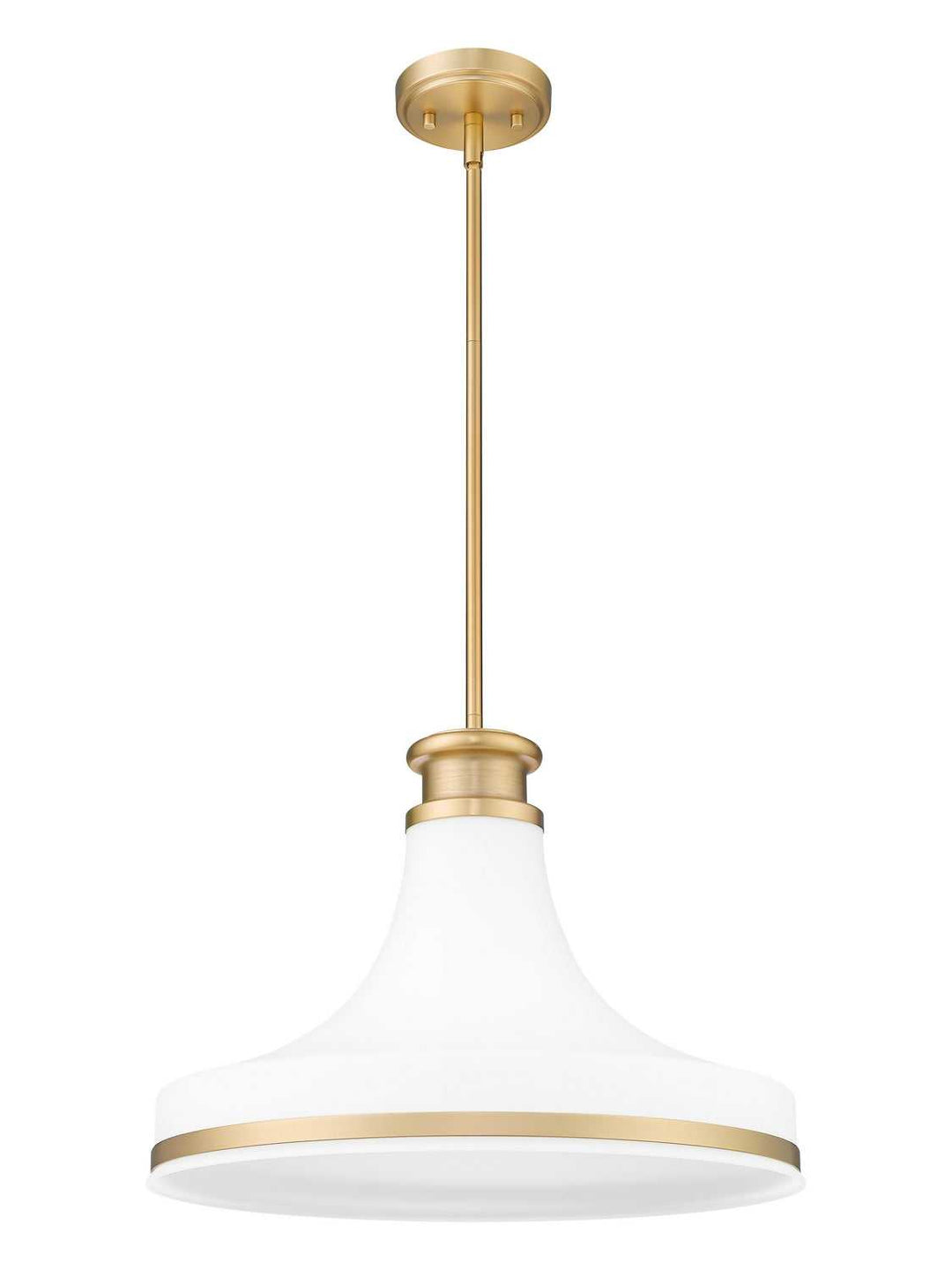 Reznor One Light Pendant in Modern Gold Z-Lite Canada