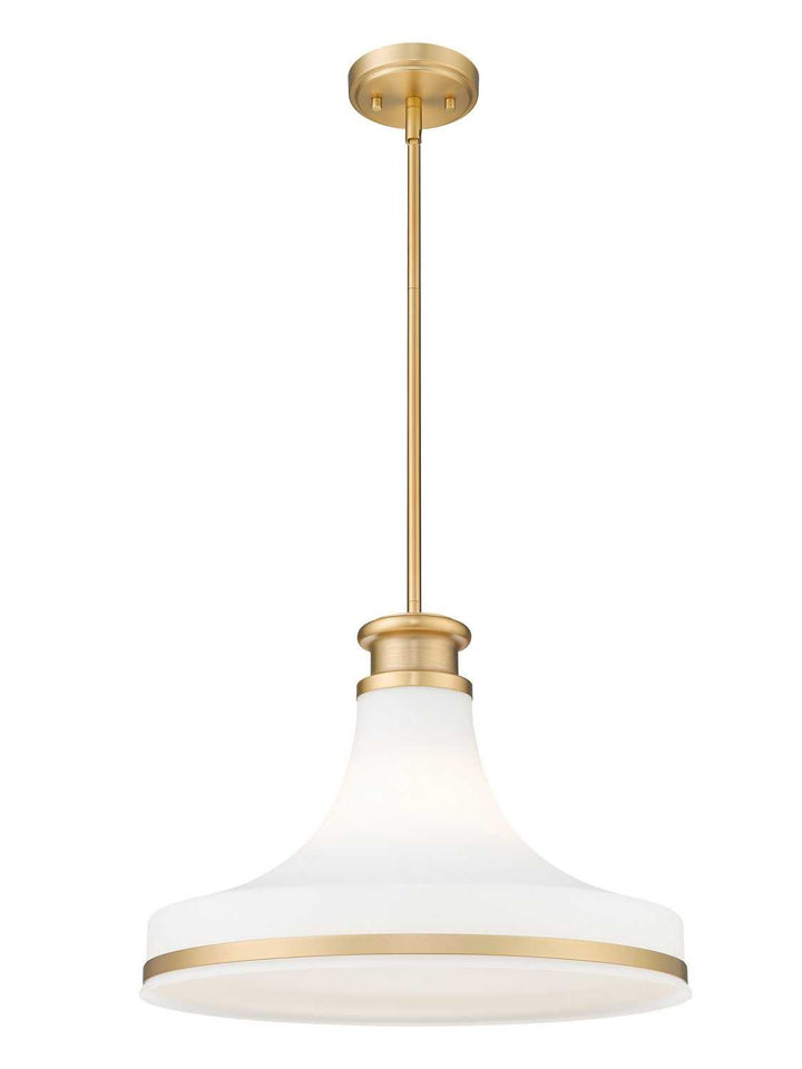 Reznor One Light Pendant in Modern Gold Z-Lite Canada