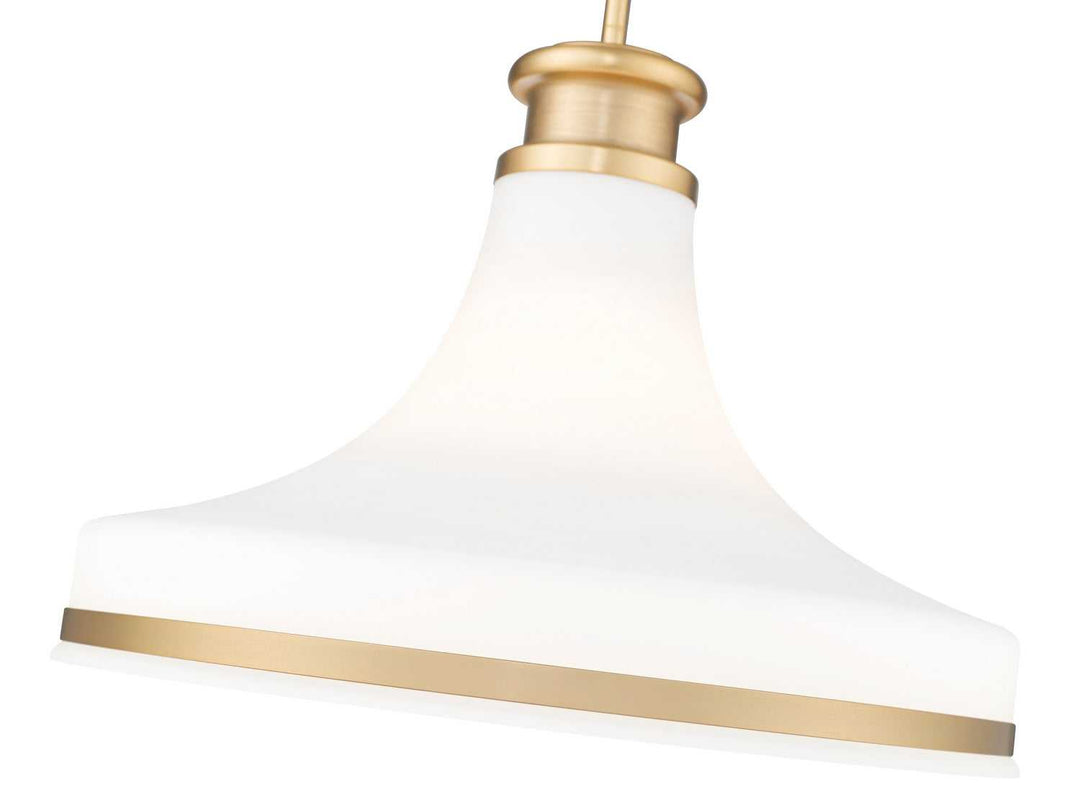 Reznor One Light Pendant in Modern Gold Z-Lite Canada