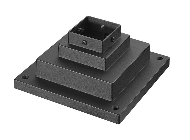 Pier Mounts Outdoor Pier Mount in Sand Black Z-Lite Canada