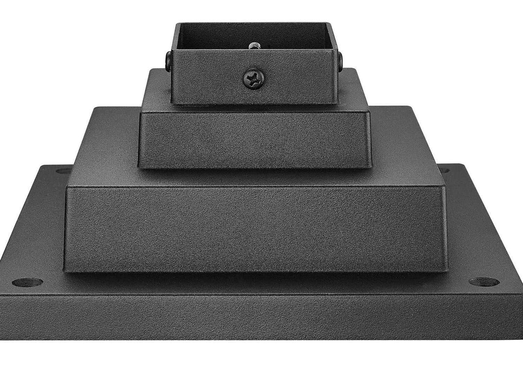 Pier Mounts Outdoor Pier Mount in Sand Black Z-Lite Canada