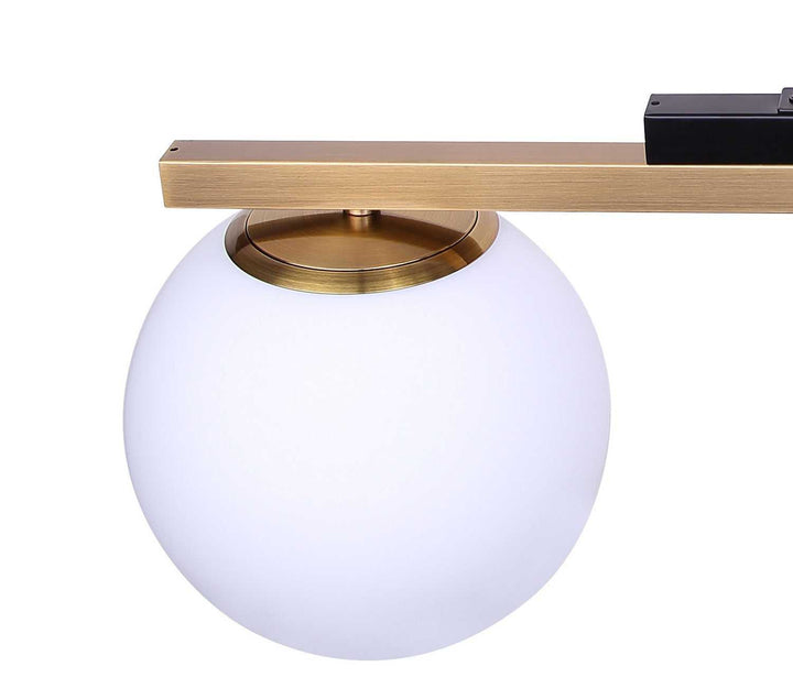 Lumi Two Light Pendant in Matte Black Canarm Canada