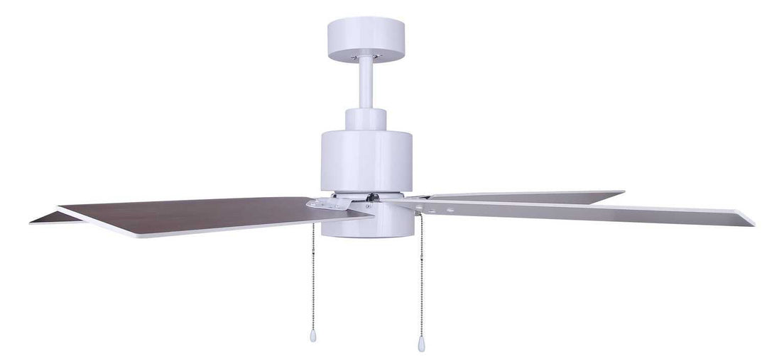 Romy 52" Ceiling Fan in Matte White Canarm Canada