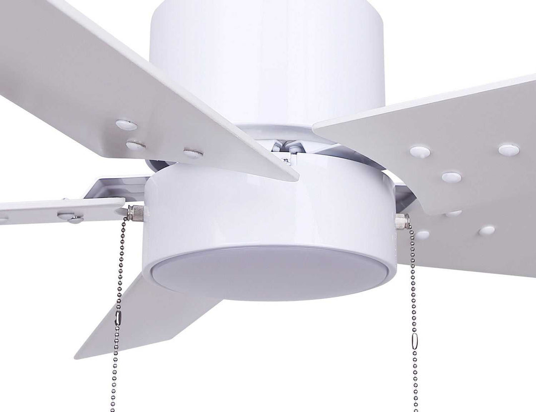 Romy 52" Ceiling Fan in Matte White Canarm Canada