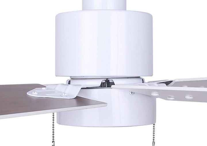 Romy 52" Ceiling Fan in Matte White Canarm Canada