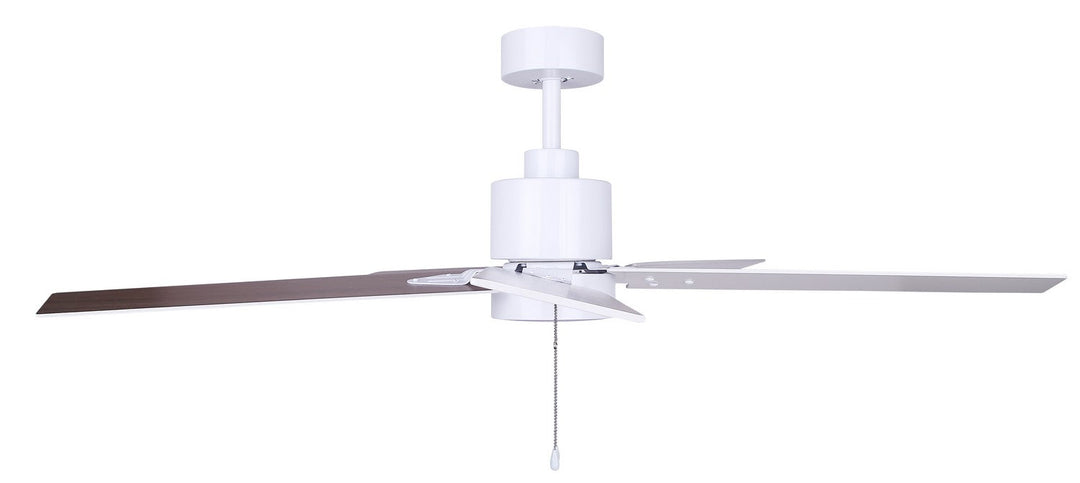 Romy 52" Ceiling Fan in Matte White Canarm Canada