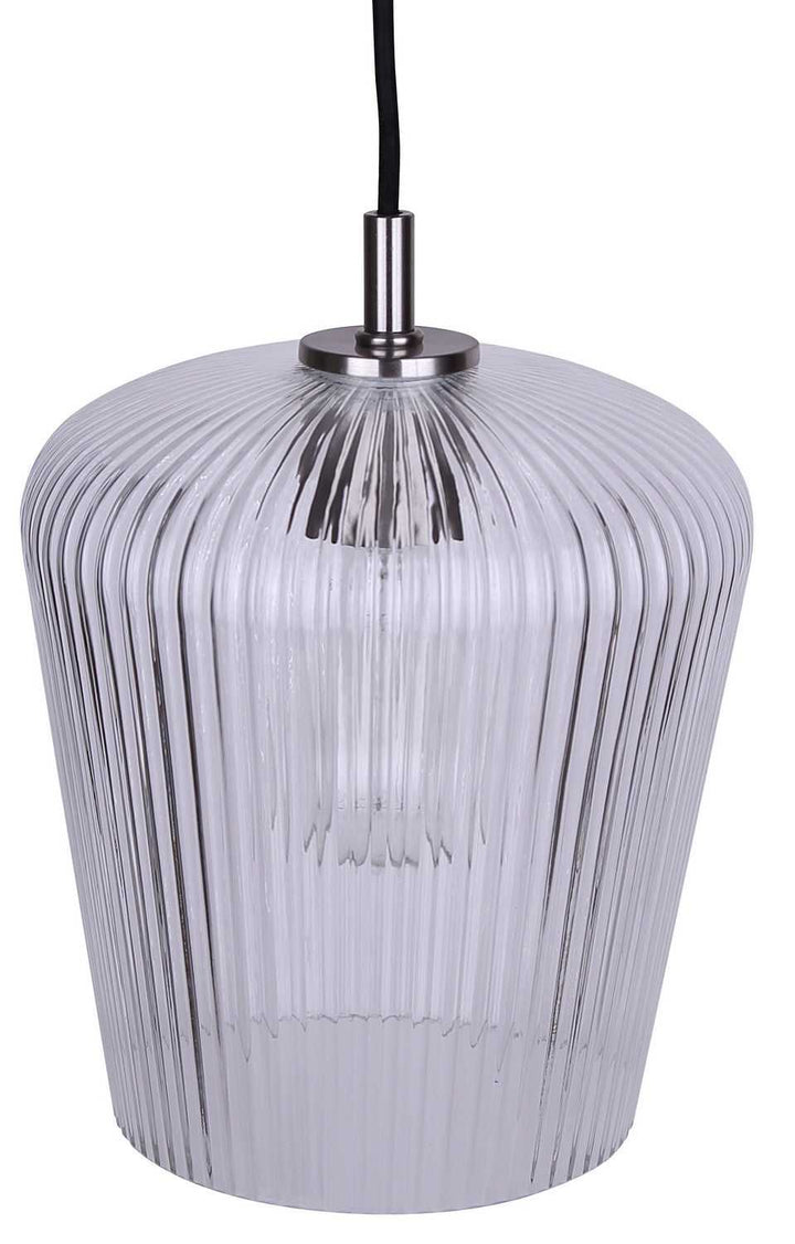 Leandro One Light Pendant in Brushed Nickel Canarm Canada