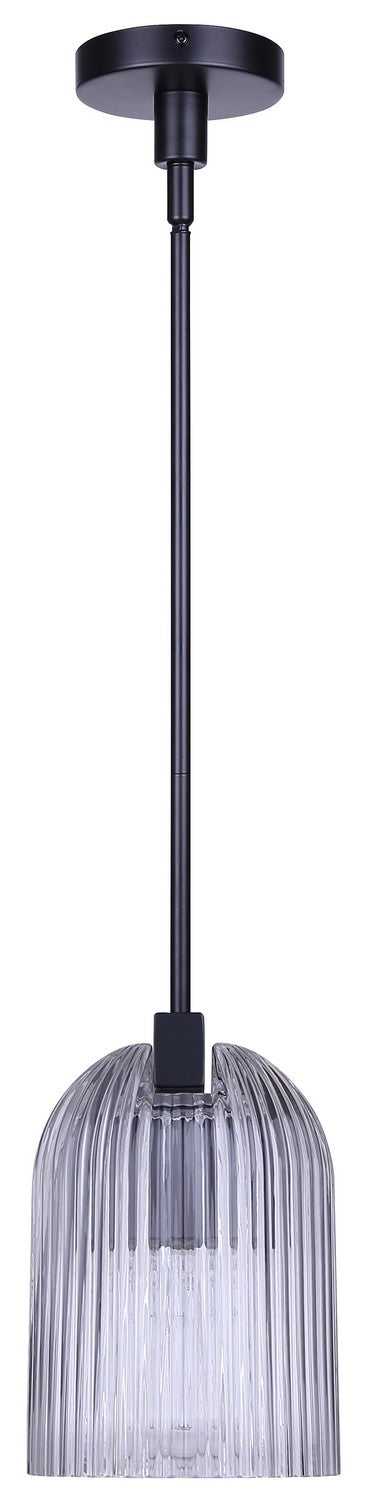 Renzo Three Light Chandelier in Matte Black Canarm Canada