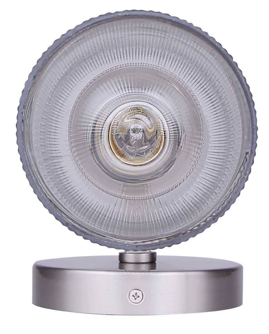 Omarion Two Light Wall Fixture in Brushed Nickel Canarm Canada